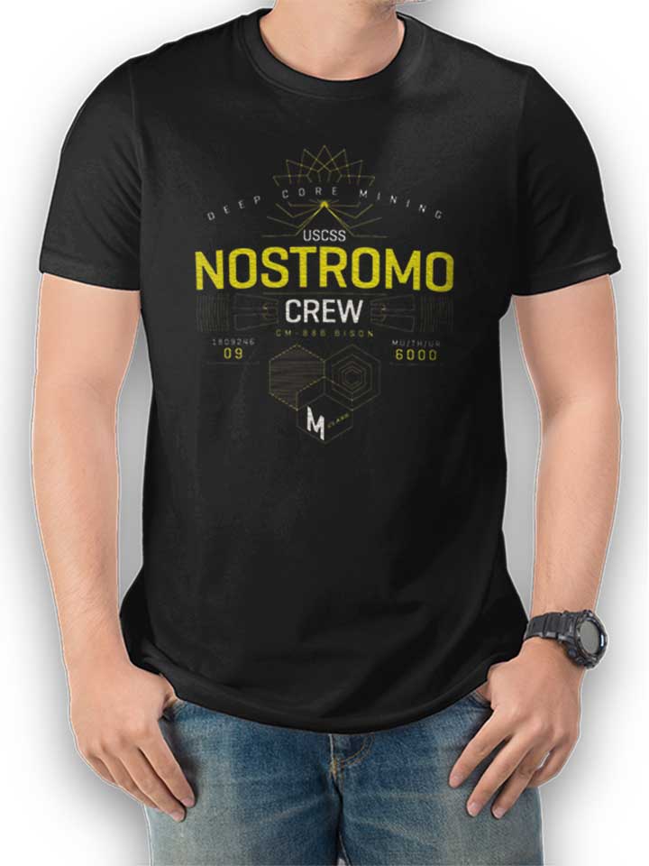 Deep Core Mining Nostromo Alien T-Shirt schwarz L