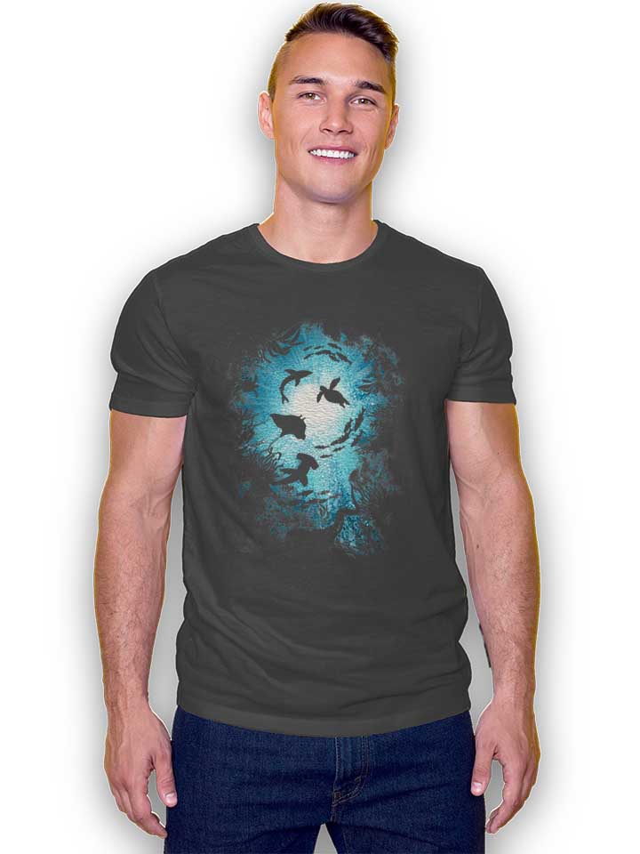 deepness-sea-fishes-t-shirt dunkelgrau 2