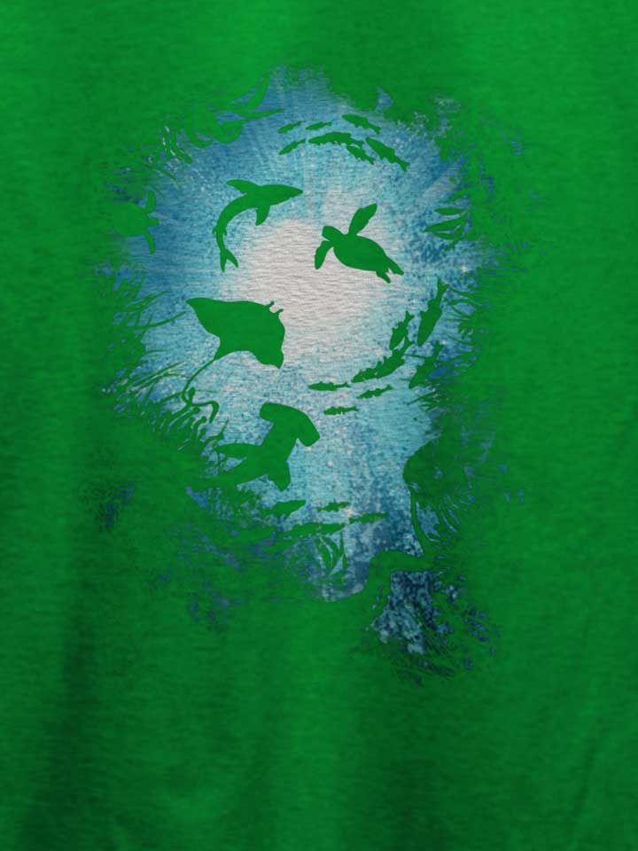 deepness-sea-fishes-t-shirt gruen 4