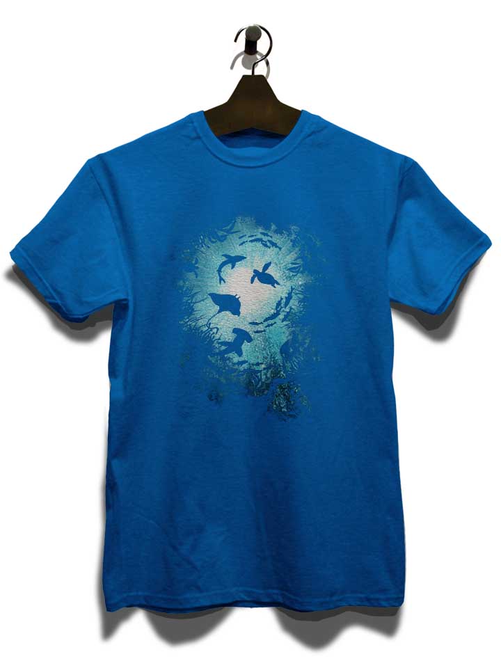 deepness-sea-fishes-t-shirt royal 3