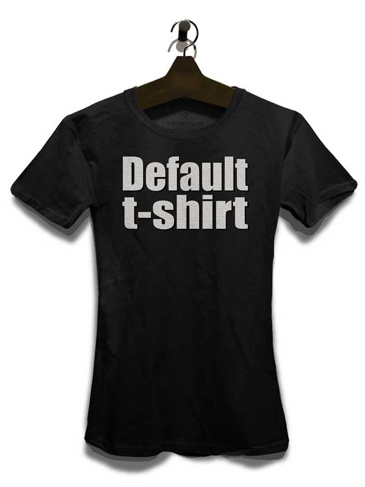default-t-shirt-damen-t-shirt schwarz 3