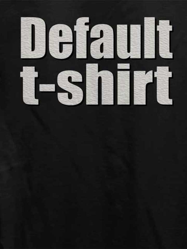 default-t-shirt-damen-t-shirt schwarz 4