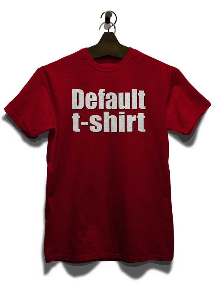 default-t-shirt-t-shirt bordeaux 3