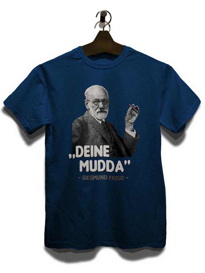 deine-mudda-siegmund-freud-t-shirt dunkelblau 3