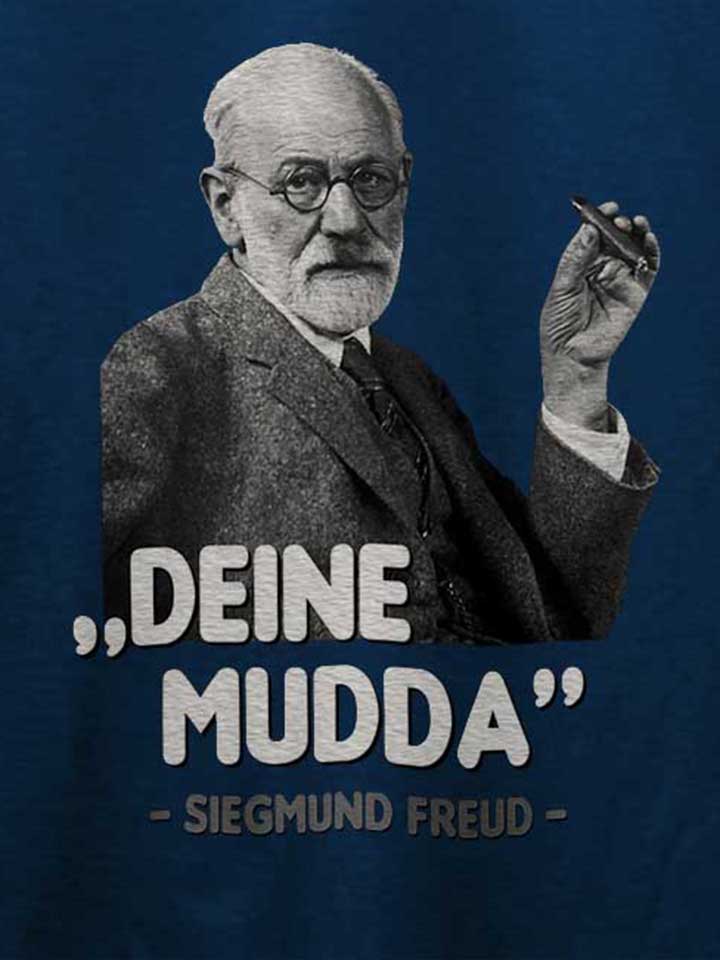 deine-mudda-siegmund-freud-t-shirt dunkelblau 4