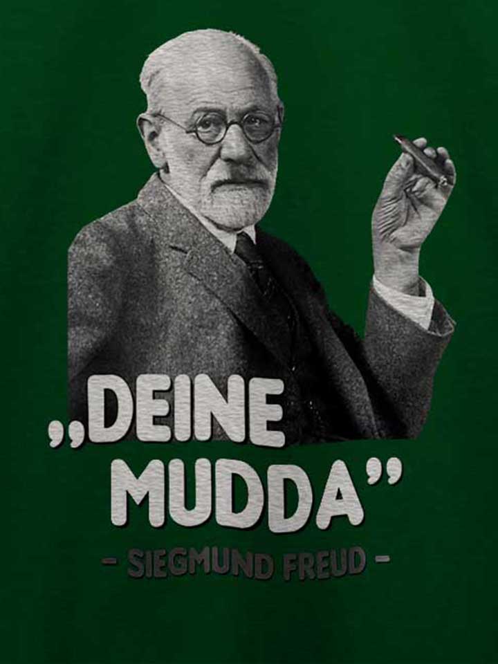 deine-mudda-siegmund-freud-t-shirt dunkelgruen 4