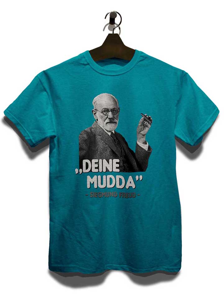 deine-mudda-siegmund-freud-t-shirt tuerkis 3