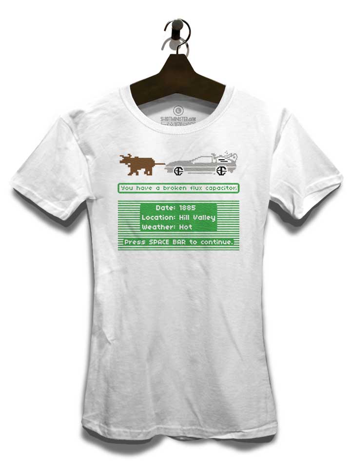 delorean-trail-damen-t-shirt weiss 3