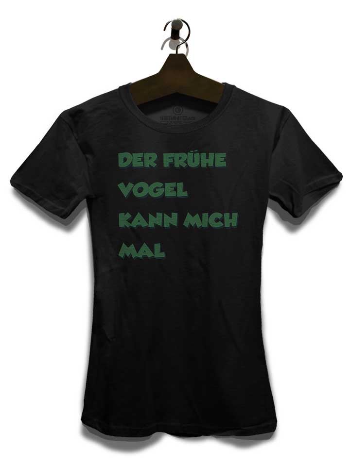 der-fruehe-vogel-damen-t-shirt schwarz 3