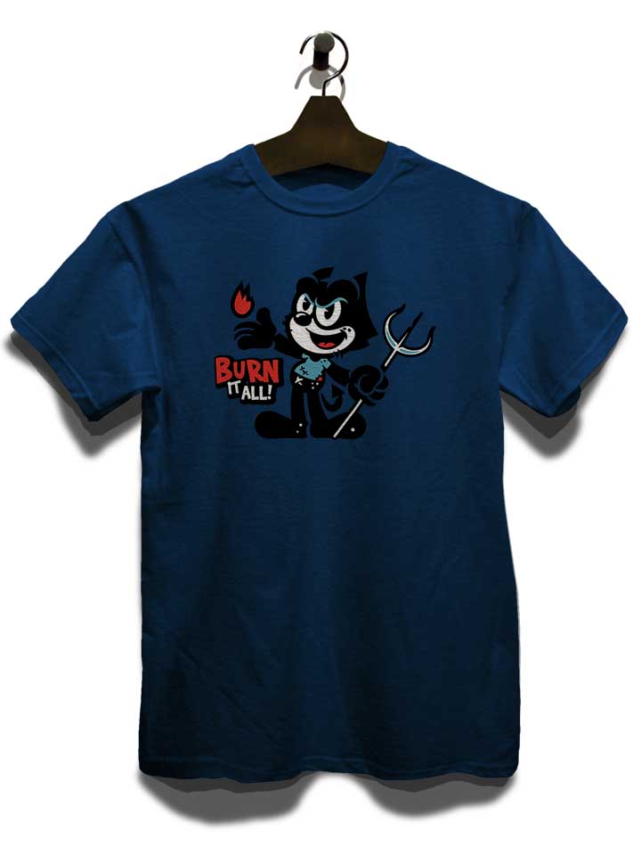 devil-cat-t-shirt dunkelblau 3