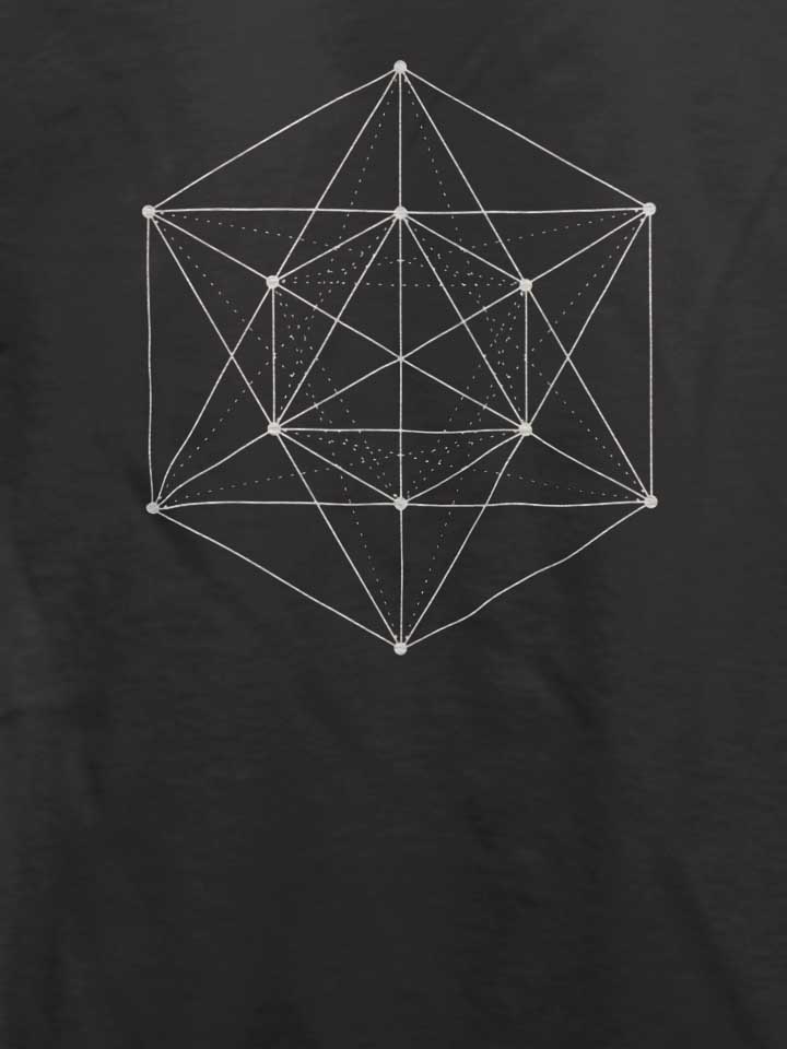 dice-geometry-t-shirt dunkelgrau 4