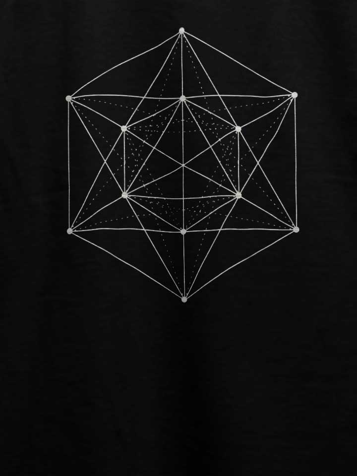 dice-geometry-t-shirt schwarz 4
