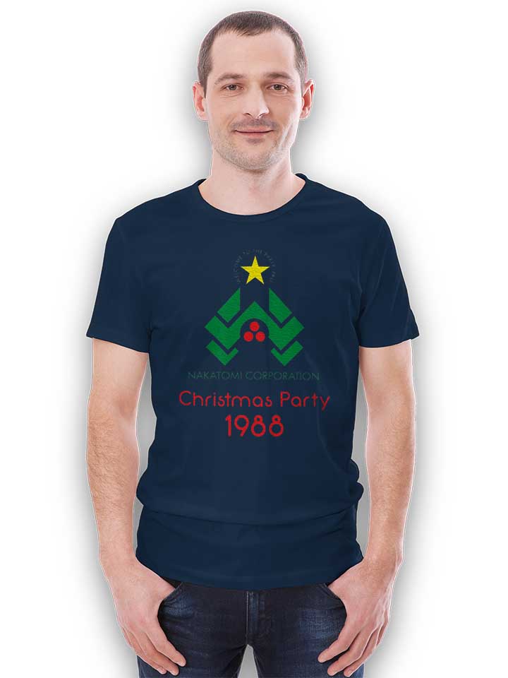 die-hard-christmas-party-t-shirt dunkelblau 2