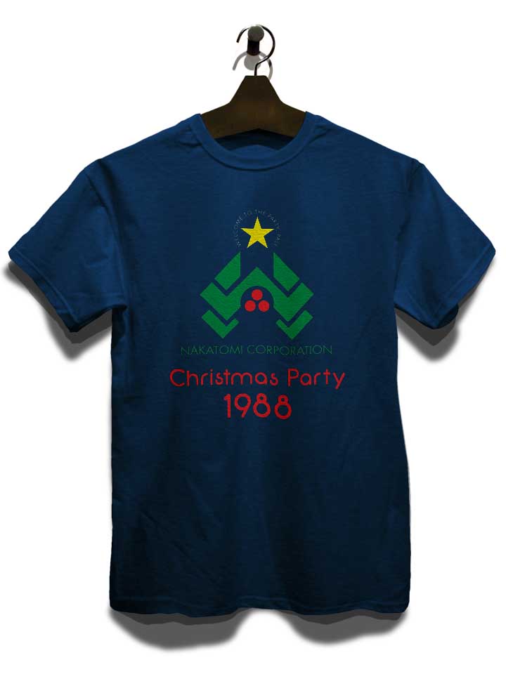 die-hard-christmas-party-t-shirt dunkelblau 3