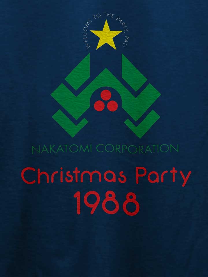 die-hard-christmas-party-t-shirt dunkelblau 4