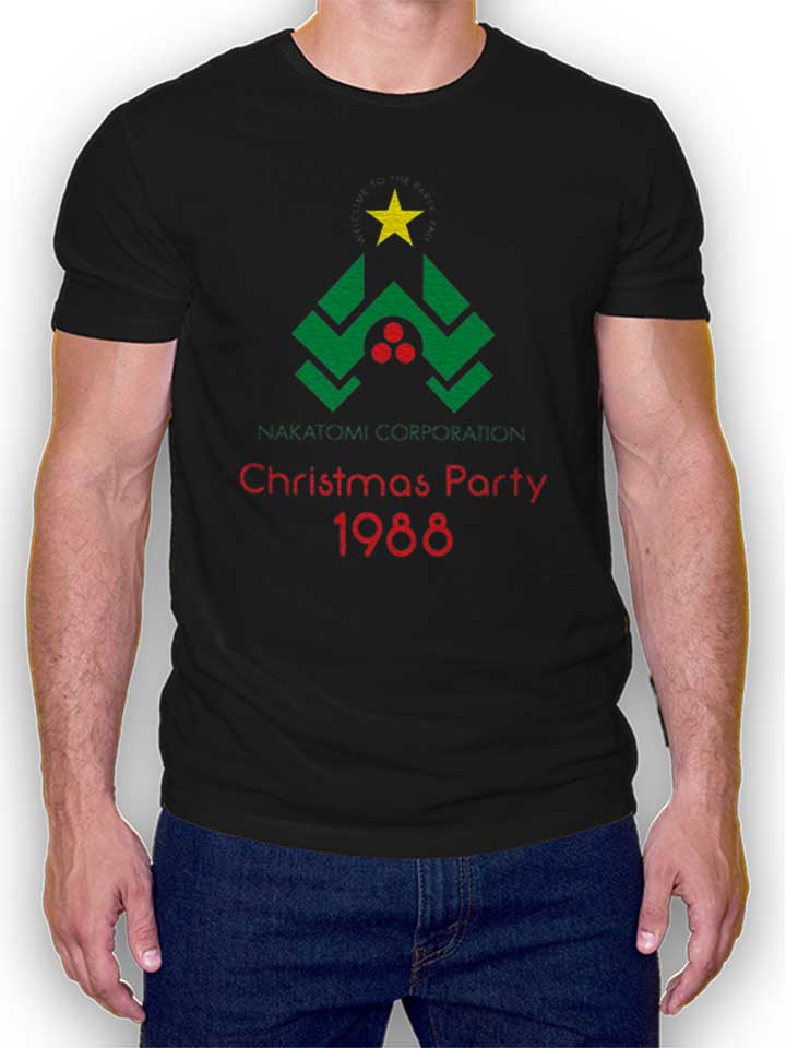 die-hard-christmas-party-t-shirt schwarz 1