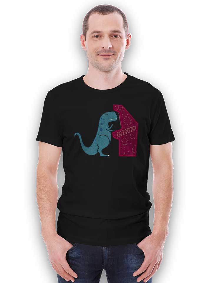 dino-arcade-asteroids-t-shirt schwarz 2