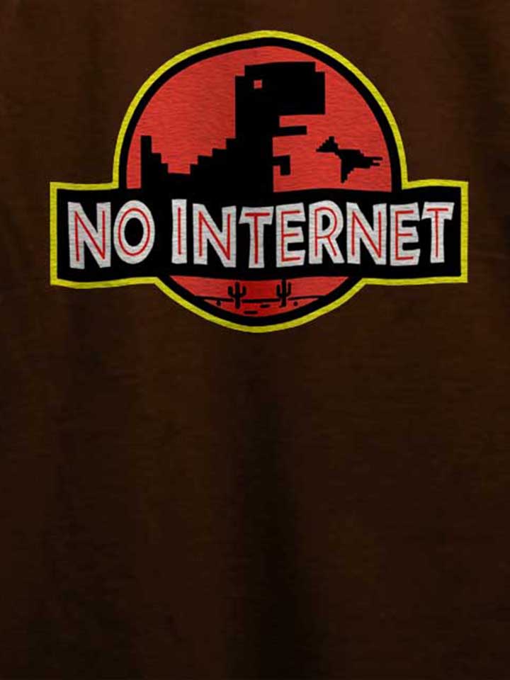 dino-no-internet-park-t-shirt braun 4
