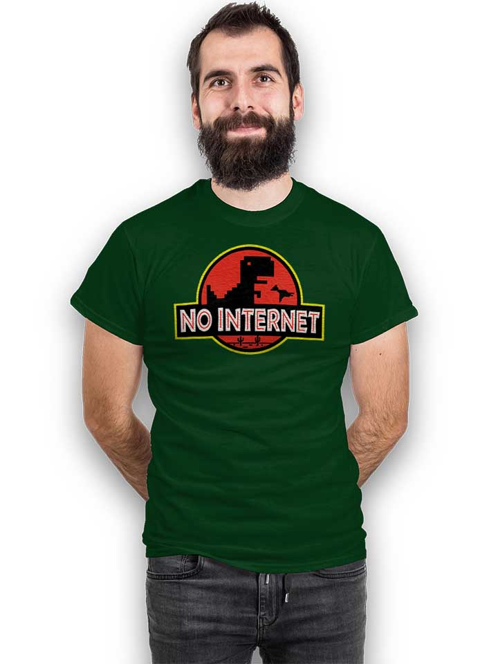 dino-no-internet-park-t-shirt dunkelgruen 2