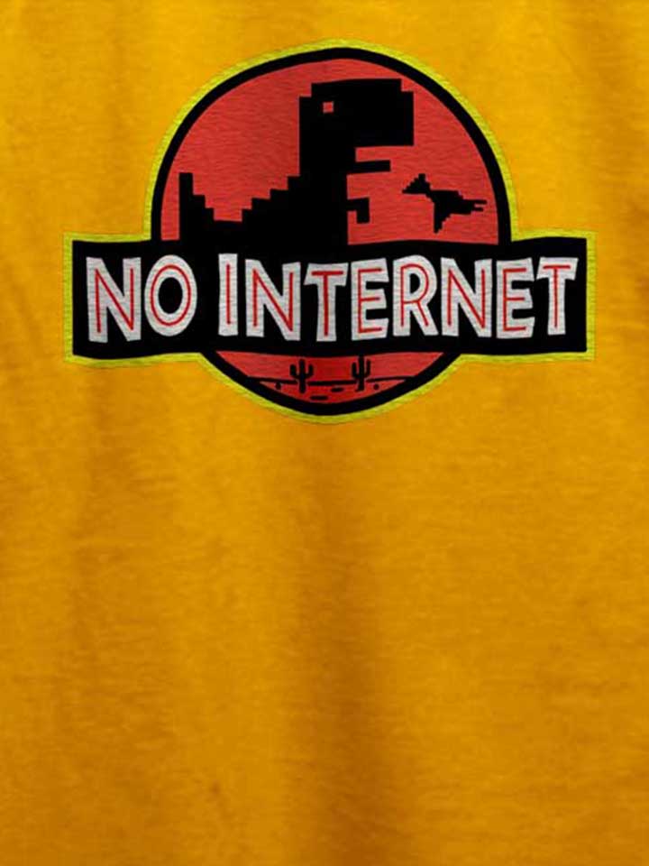 dino-no-internet-park-t-shirt gelb 4