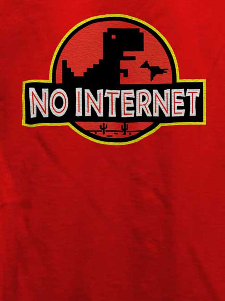 dino-no-internet-park-t-shirt rot 4