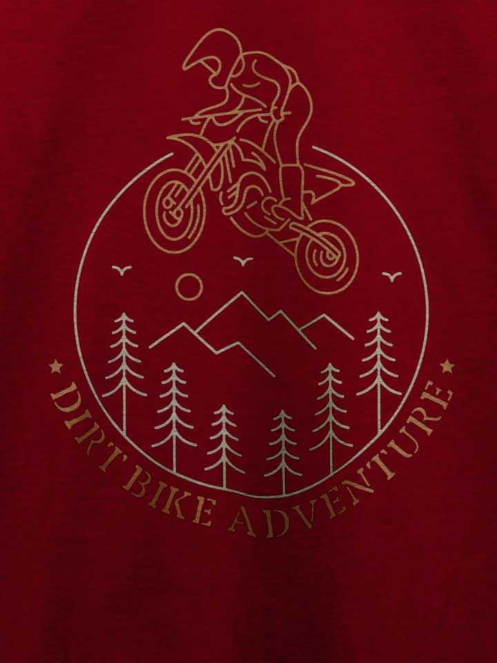 dirt-bike-adventure-02-t-shirt bordeaux 4