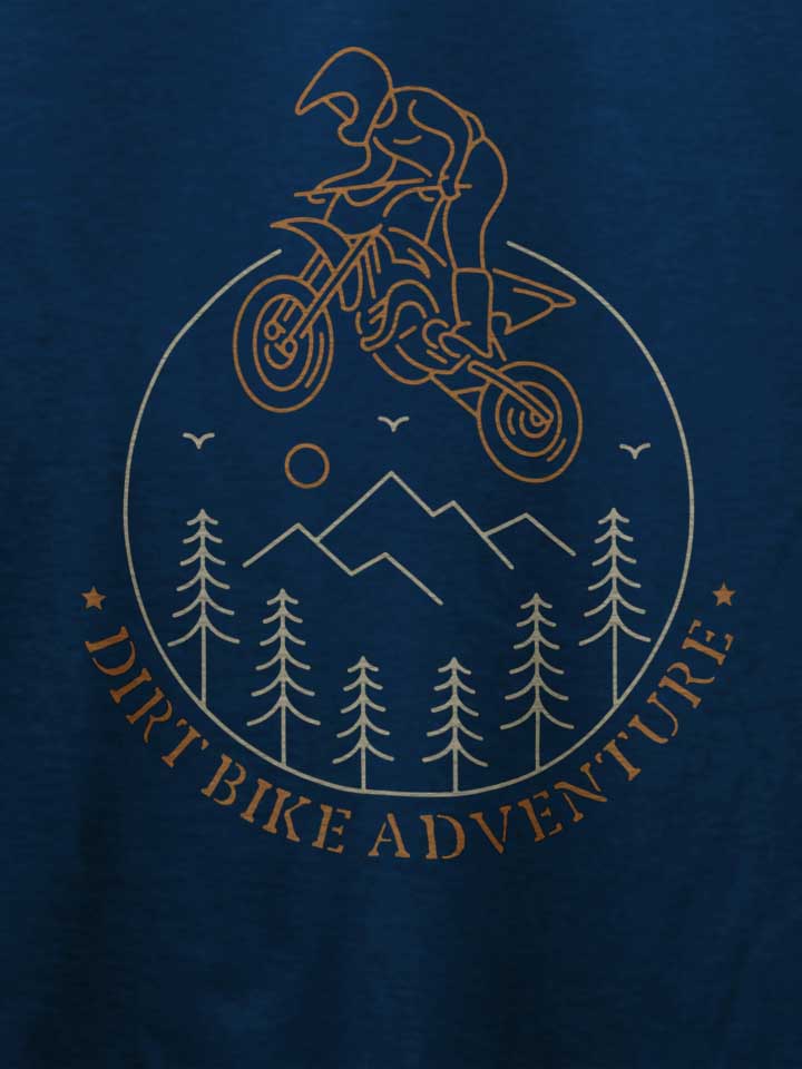 dirt-bike-adventure-02-t-shirt dunkelblau 4