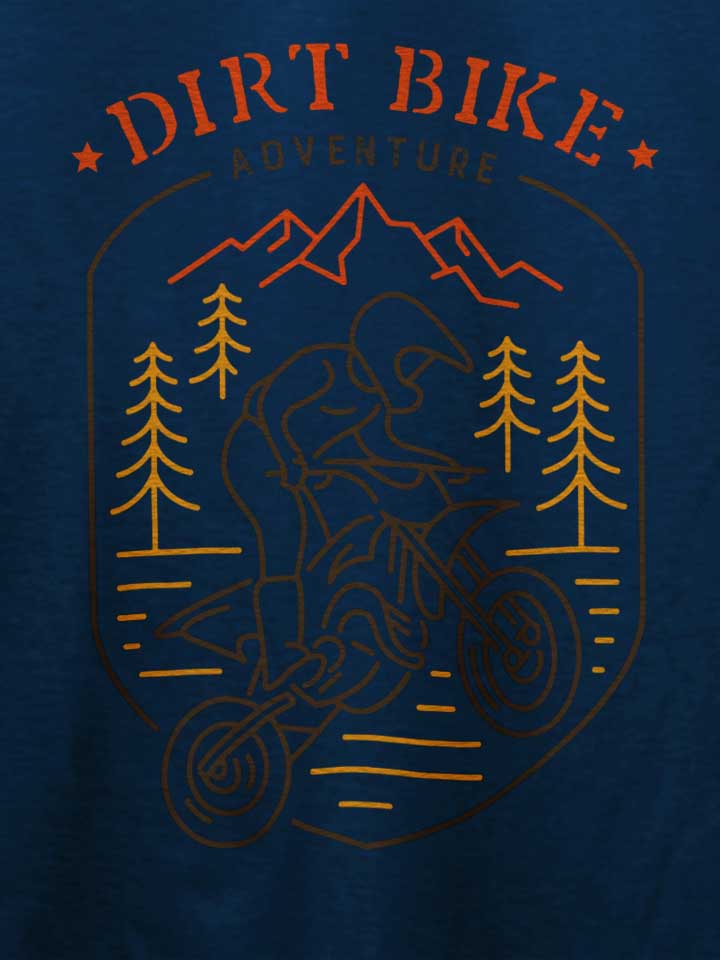 dirt-bike-adventure-t-shirt dunkelblau 4