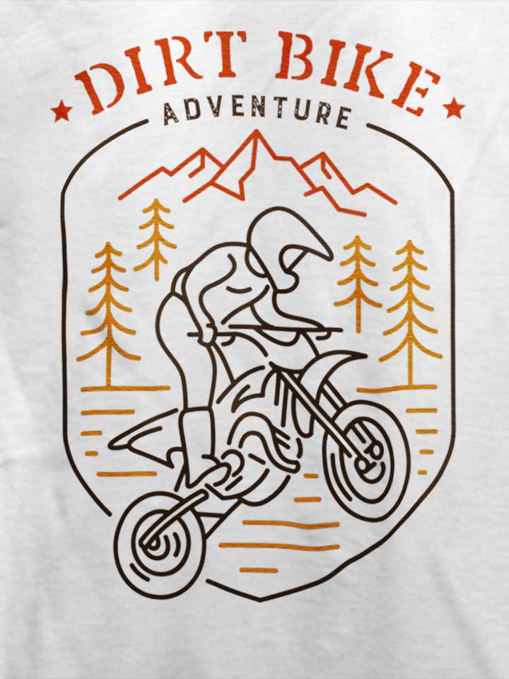 dirt-bike-adventure-t-shirt weiss 4