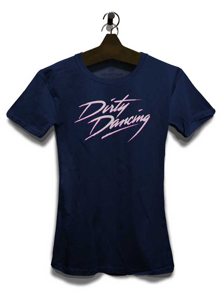dirty-dancing-damen-t-shirt dunkelblau 3
