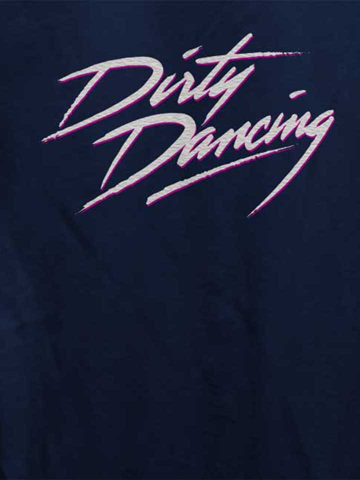 dirty-dancing-damen-t-shirt dunkelblau 4