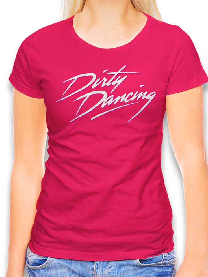 dirty-dancing-damen-t-shirt fuchsia 1