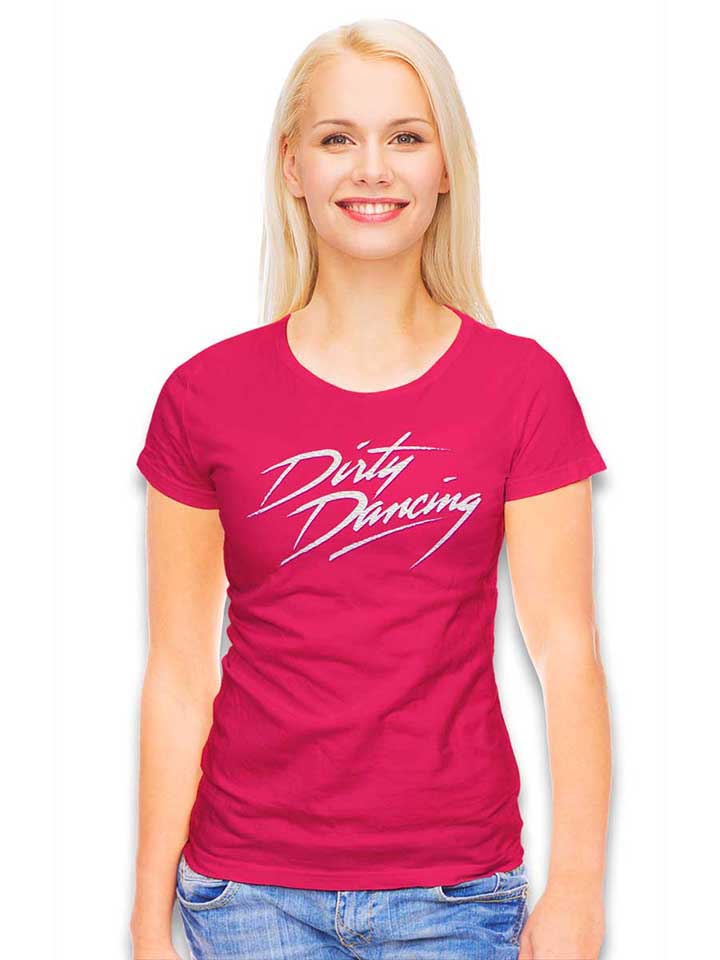 dirty-dancing-damen-t-shirt fuchsia 2
