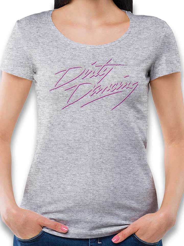 dirty-dancing-damen-t-shirt grau-meliert 1