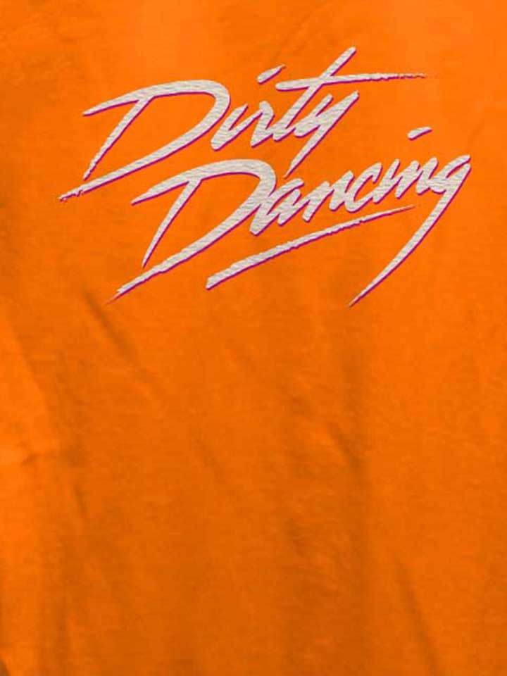 dirty-dancing-damen-t-shirt orange 4