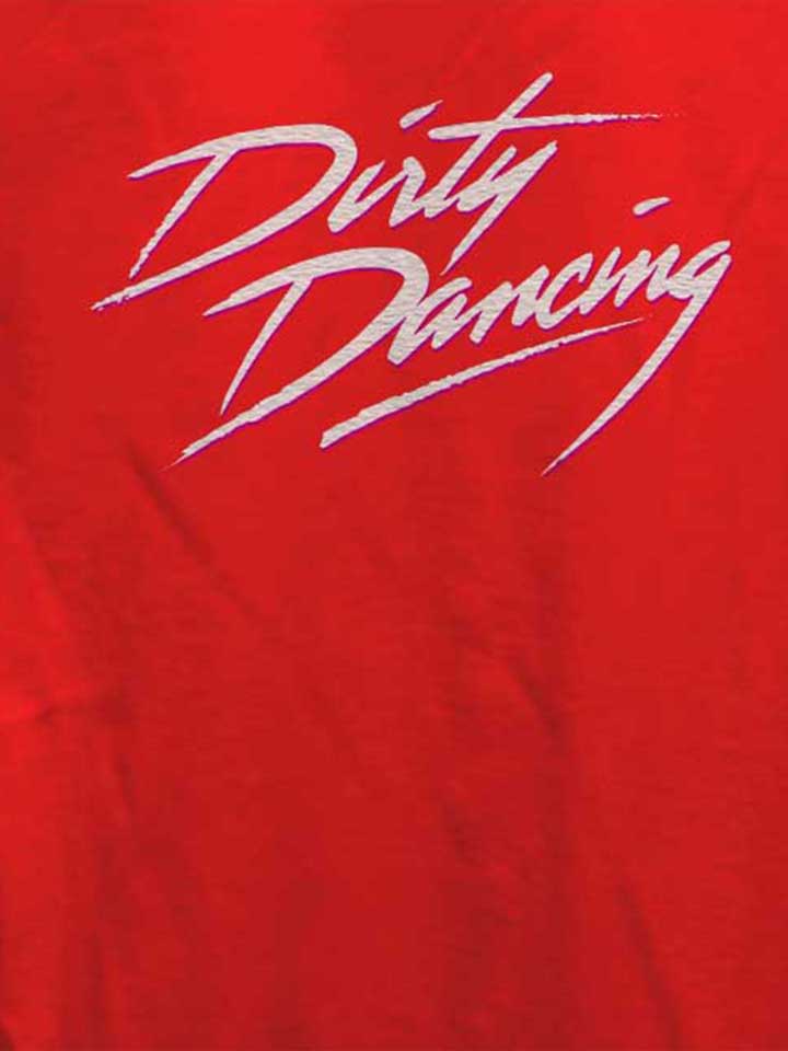 dirty-dancing-damen-t-shirt rot 4