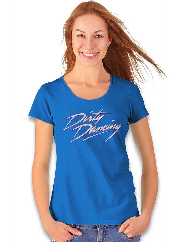 dirty-dancing-damen-t-shirt royal 2