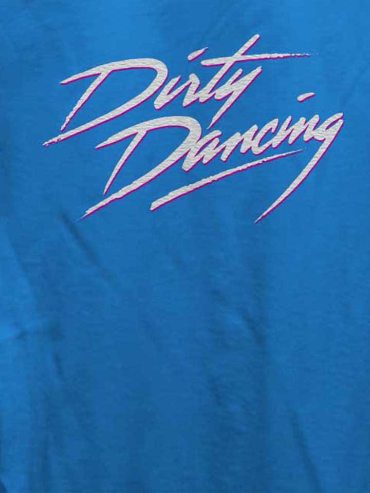 dirty-dancing-damen-t-shirt royal 4