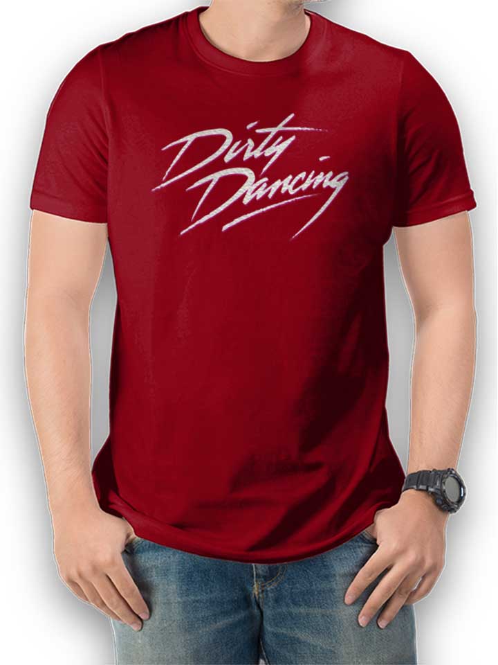 dirty-dancing-t-shirt bordeaux 1