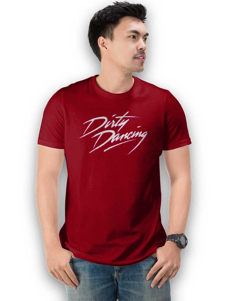 dirty-dancing-t-shirt bordeaux 2