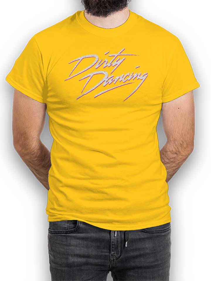 dirty-dancing-t-shirt gelb 1