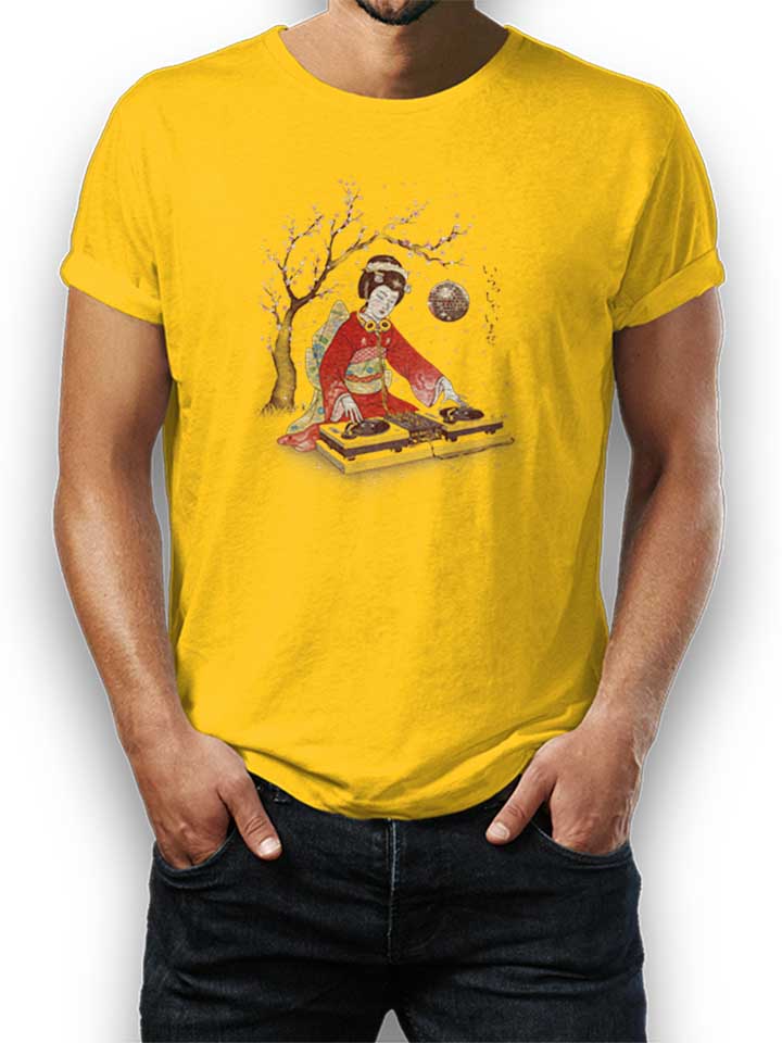 Dj Geisha T-Shirt giallo L