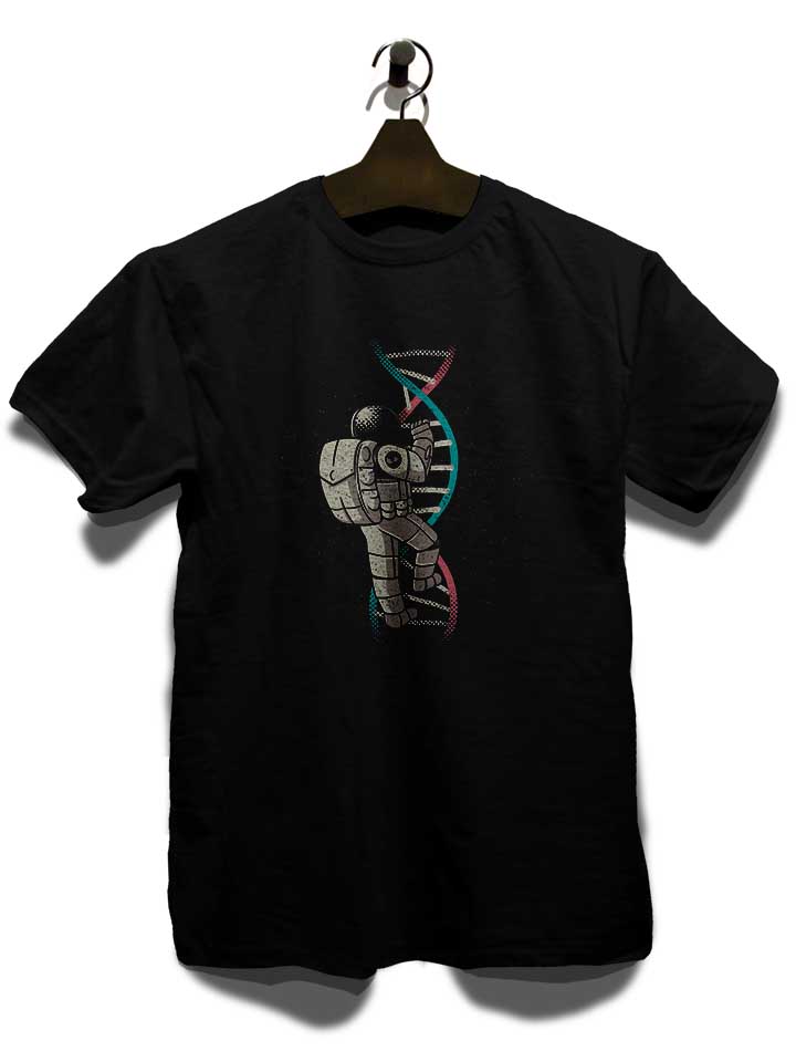dna-astronaut-science-stairs-t-shirt schwarz 3