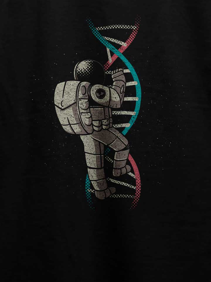 dna-astronaut-science-stairs-t-shirt schwarz 4