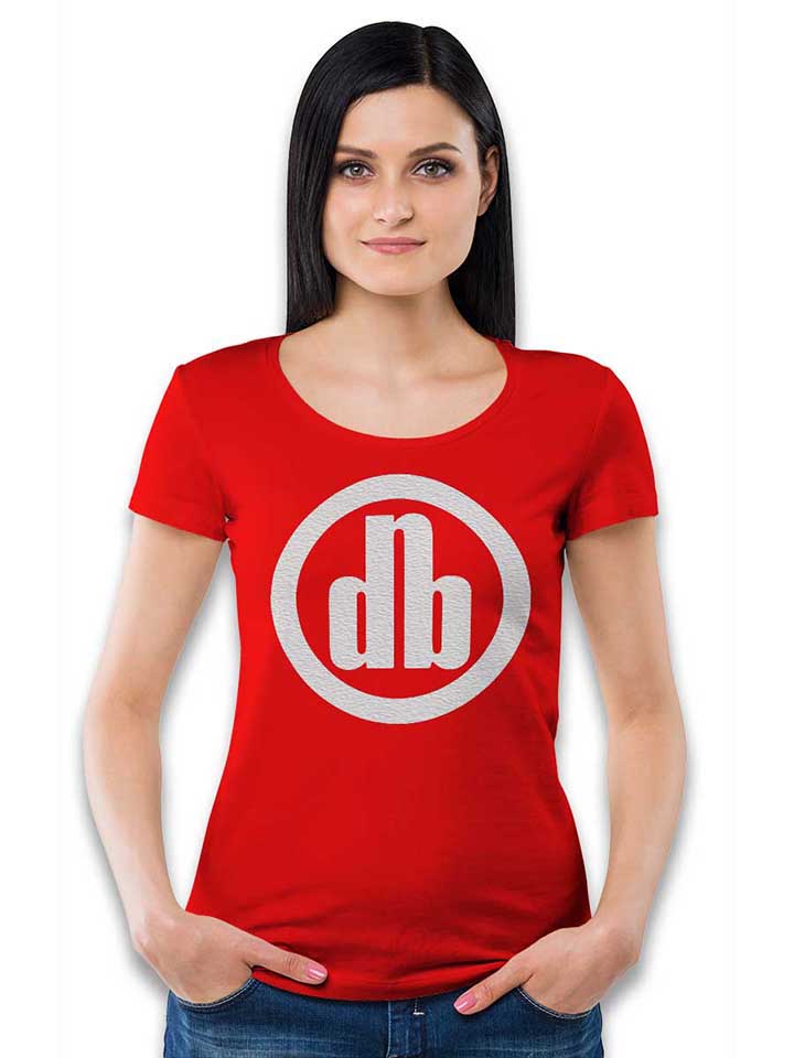 dnb-damen-t-shirt rot 2
