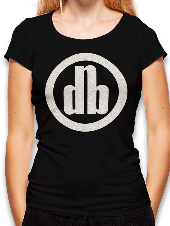 dnb-damen-t-shirt schwarz 1