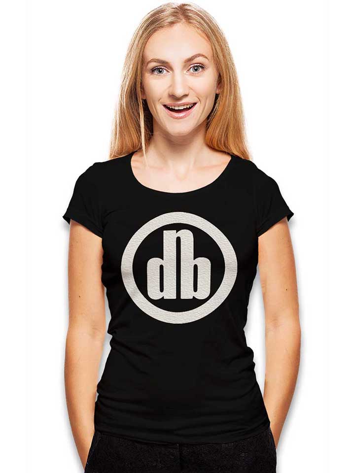 dnb-damen-t-shirt schwarz 2