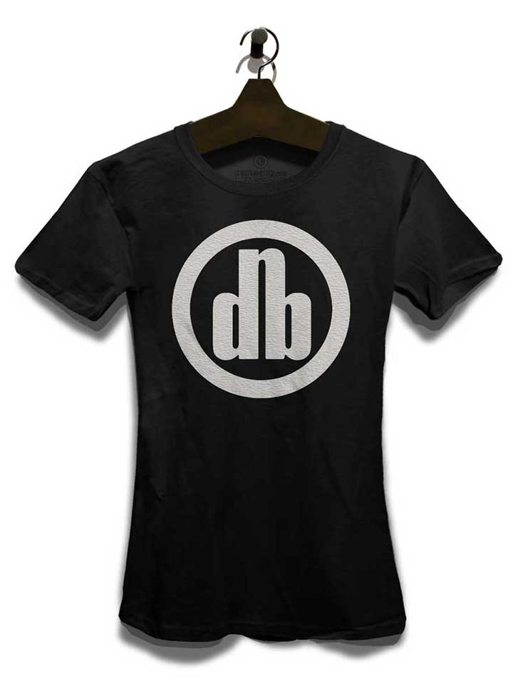 dnb-damen-t-shirt schwarz 3