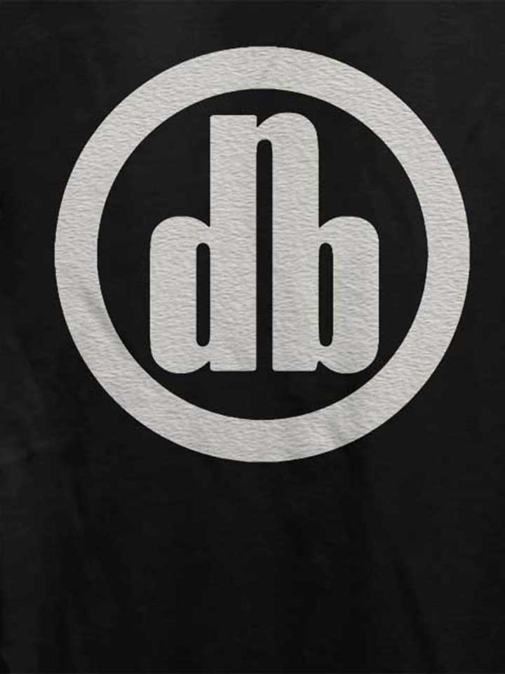 dnb-damen-t-shirt schwarz 4