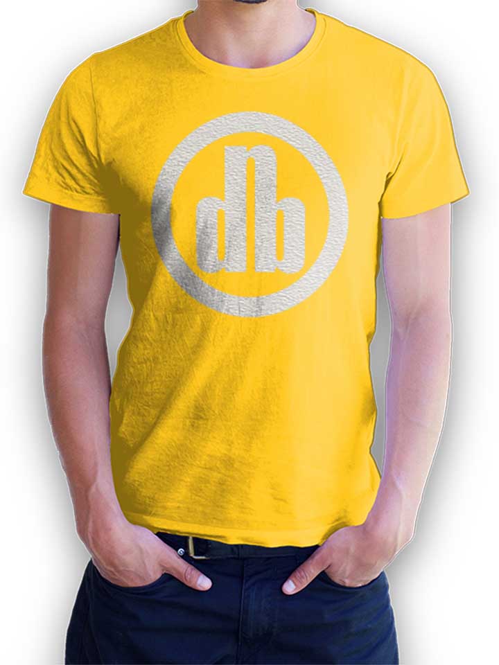 dnb-t-shirt gelb 1